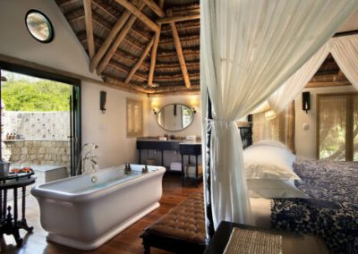 Inside Luxury Accommodation at Benguerra-