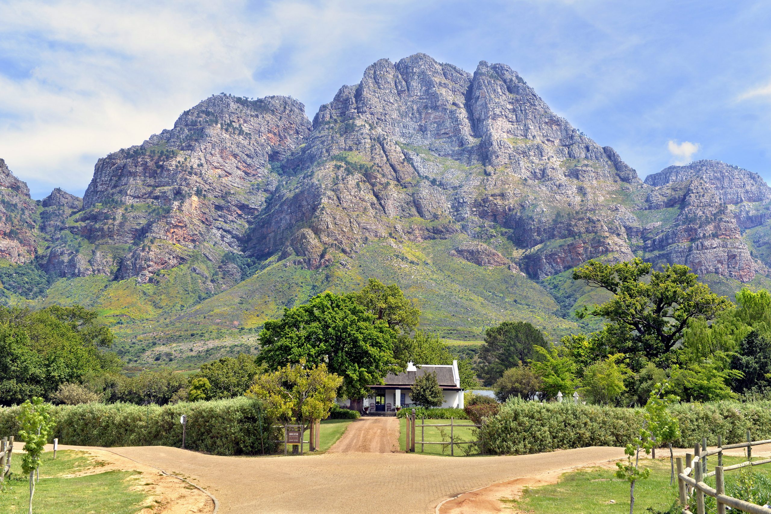 Boschendal wine estate cottage accommodation