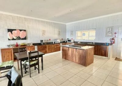 Interior Kitchenette at Peri Peri Divers Camp Mozambique